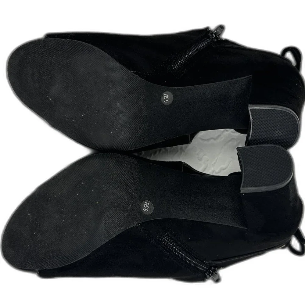 Charter Club Hirah Tie Back Blo black heels - Picture 5 of 8